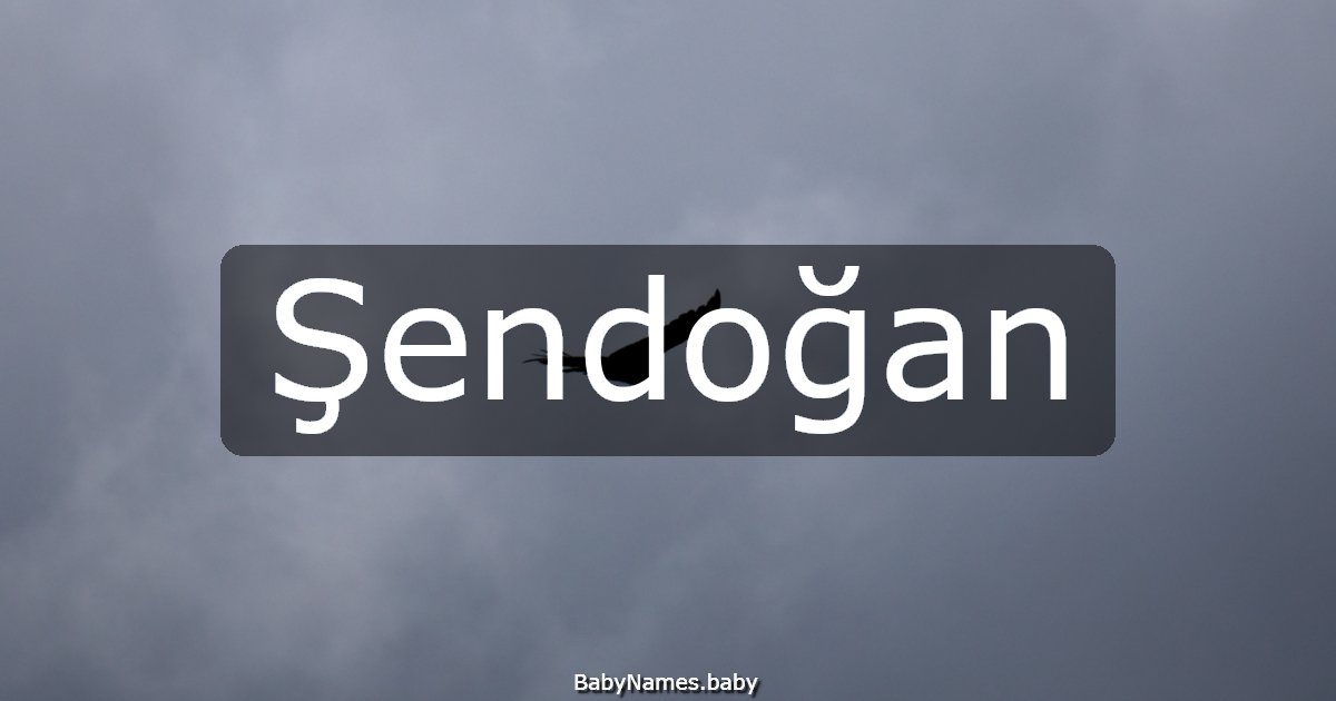 Şendoğan