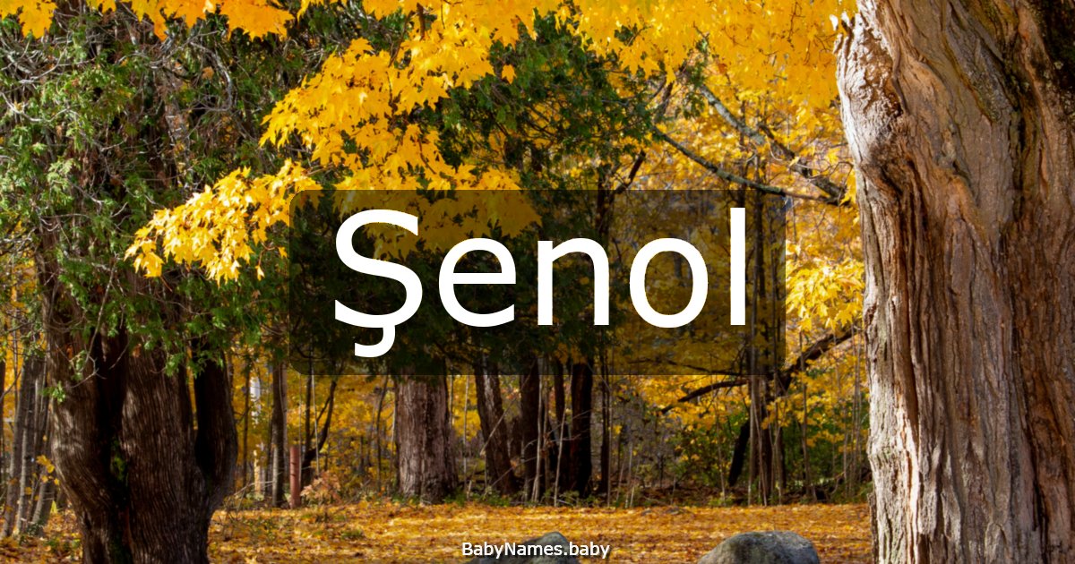 Şenol