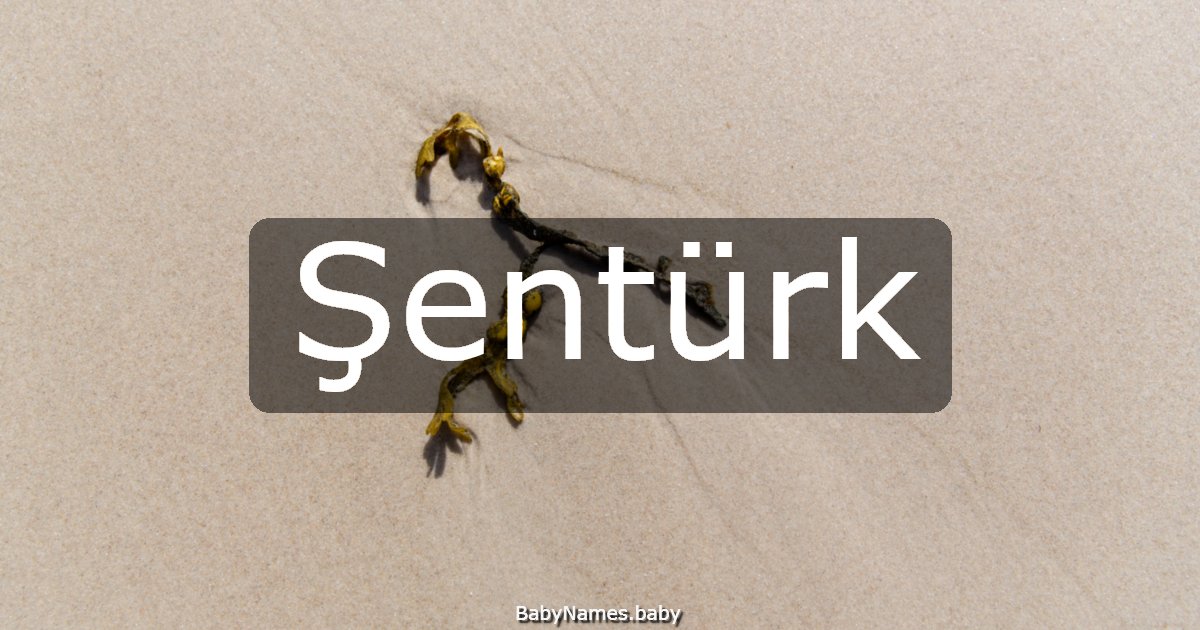 Şentürk
