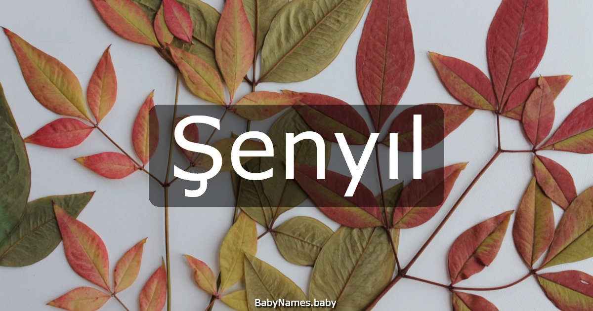 Şenyıl
