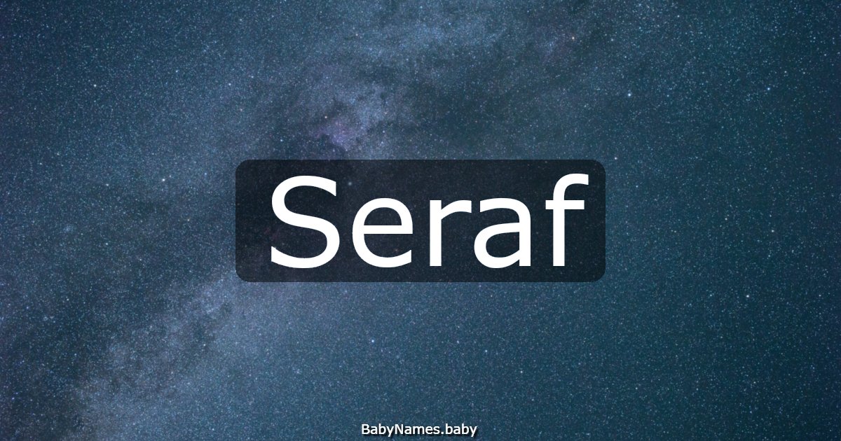 Seraf