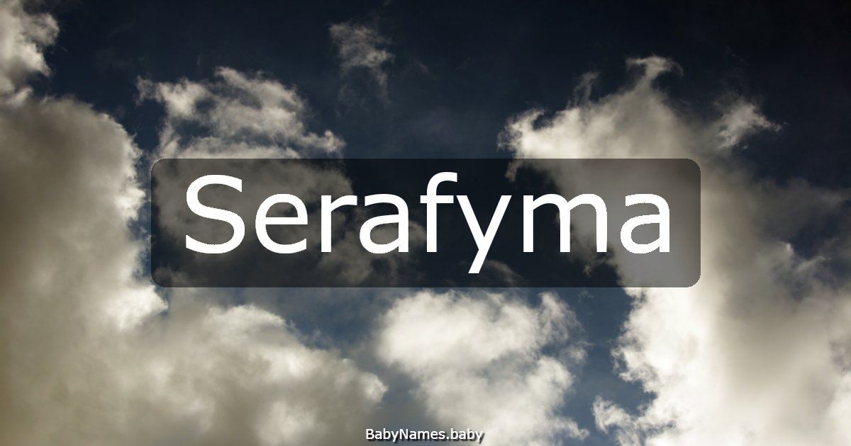 Serafyma