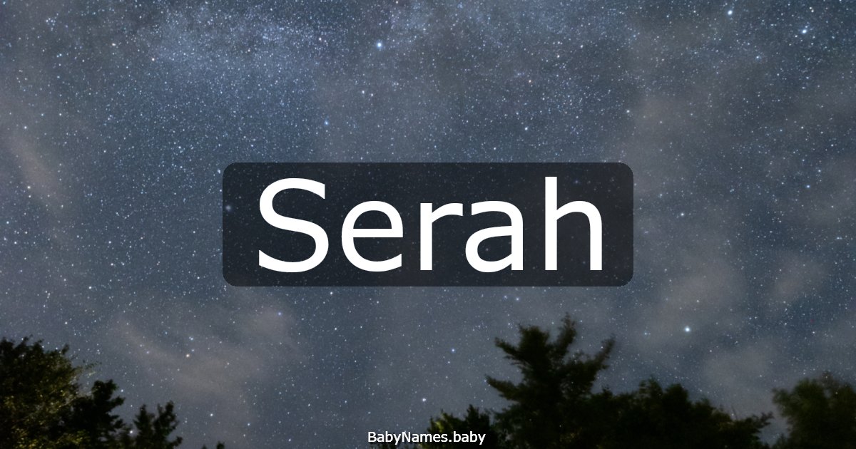 Serah