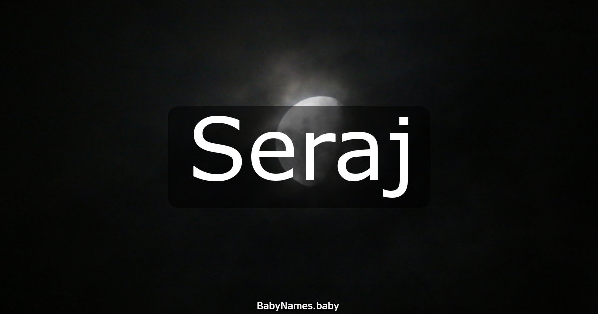 Seraj