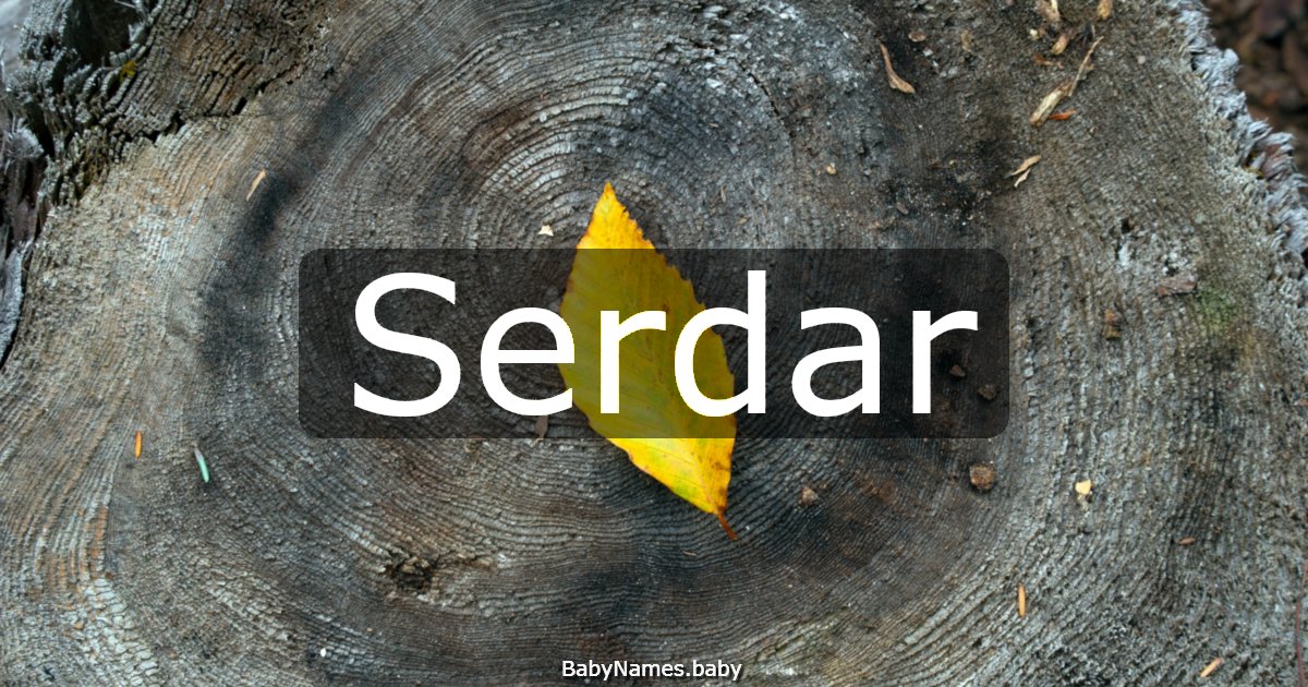 Serdar