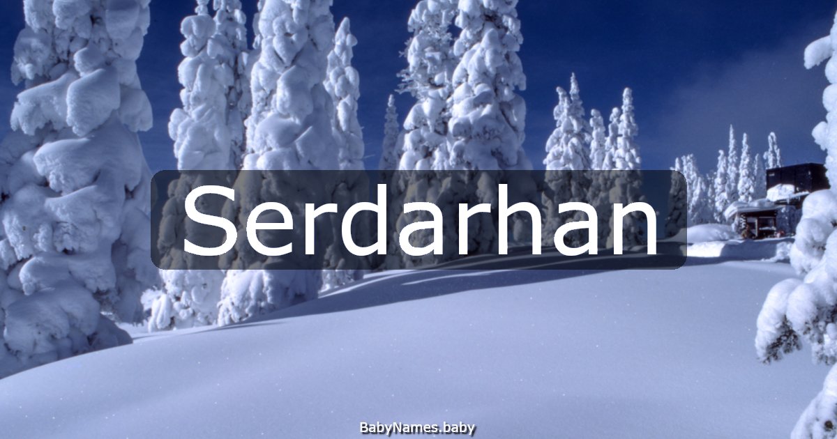 Serdarhan