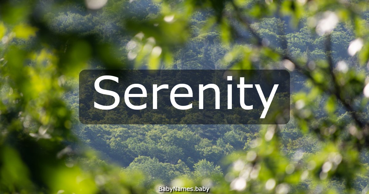 Serenity