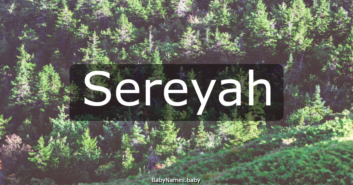 Sereyah
