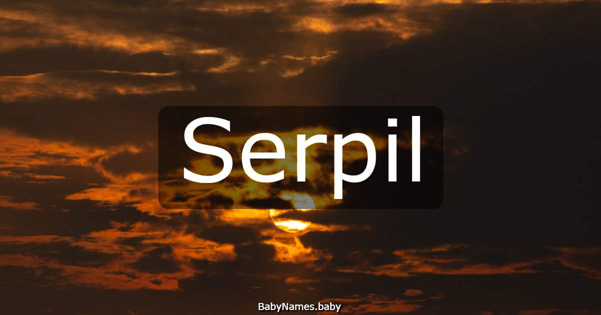 Serpil