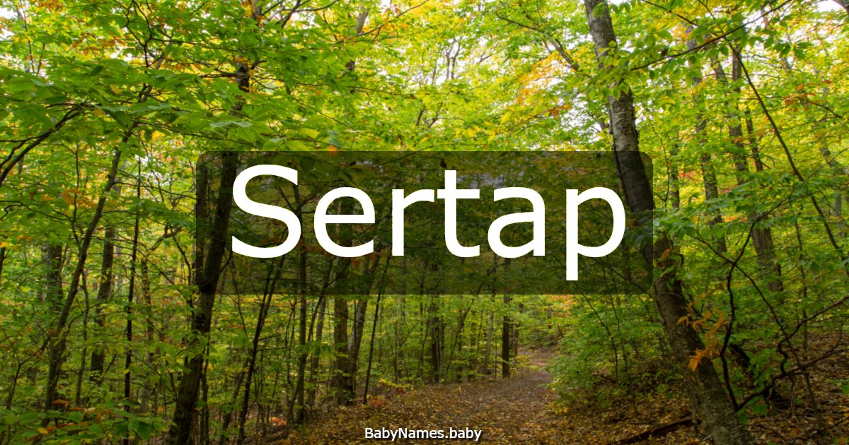 Sertap