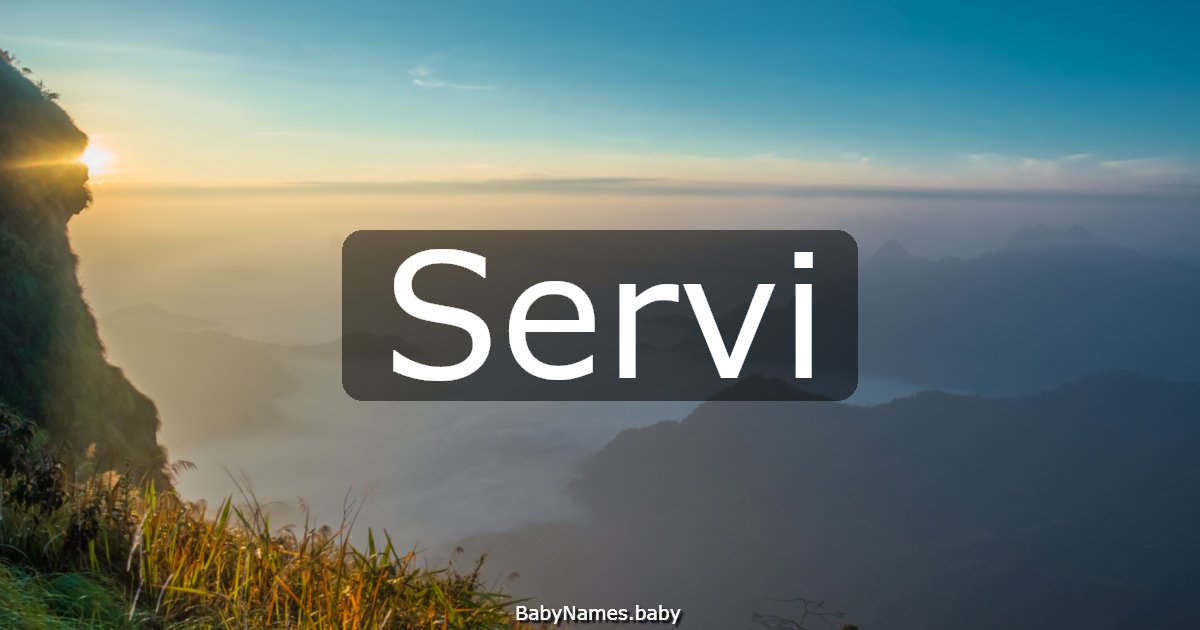 Servi