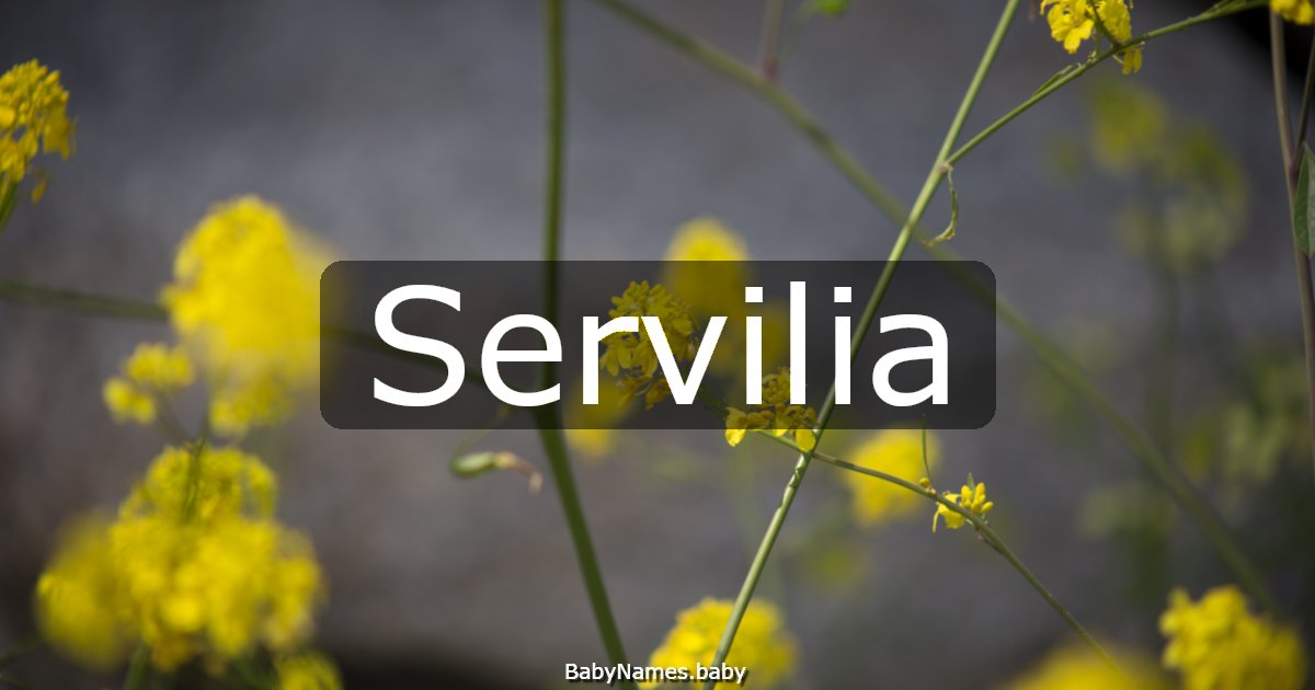 Servilia