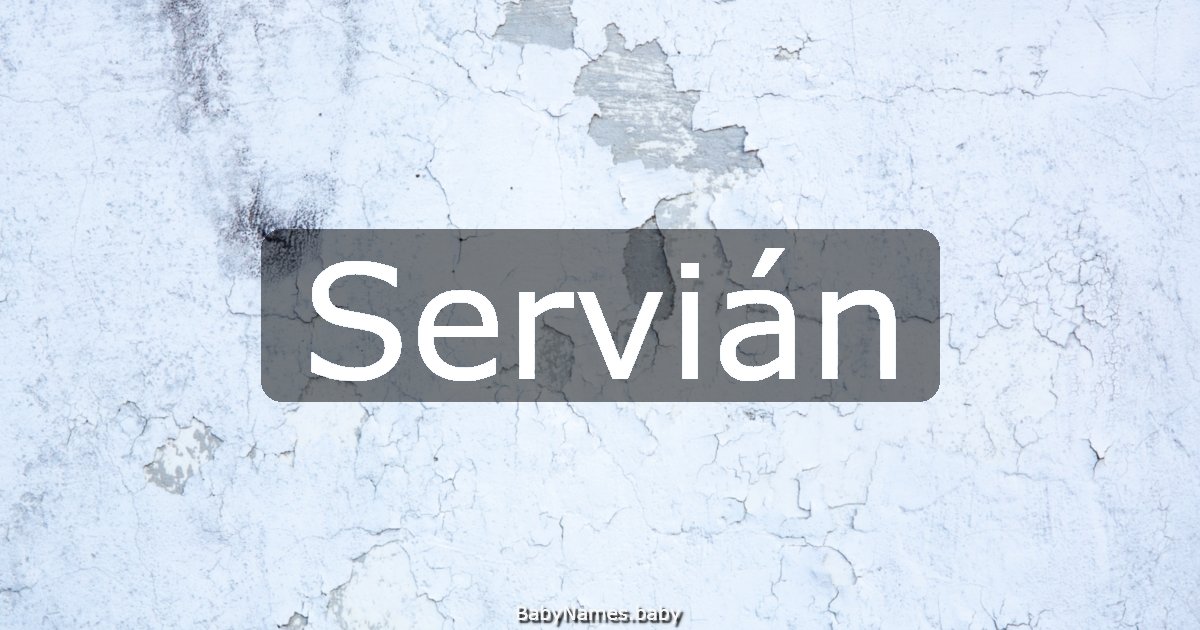 Servián