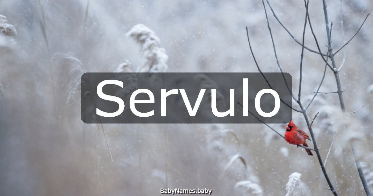 Servulo