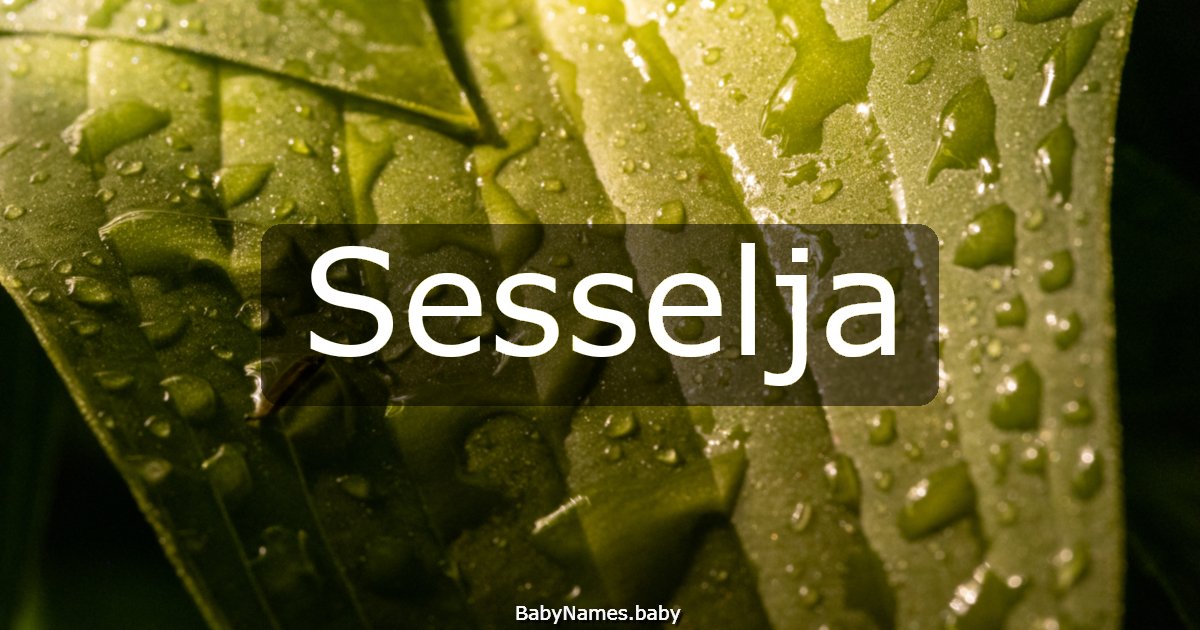 Sesselja