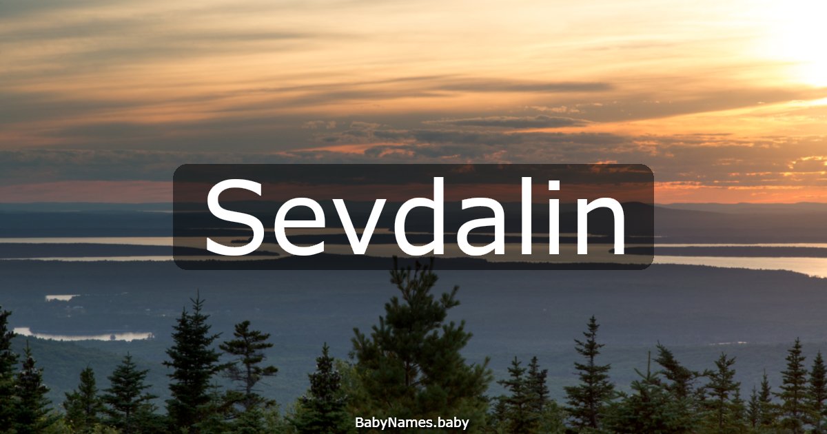 Sevdalin
