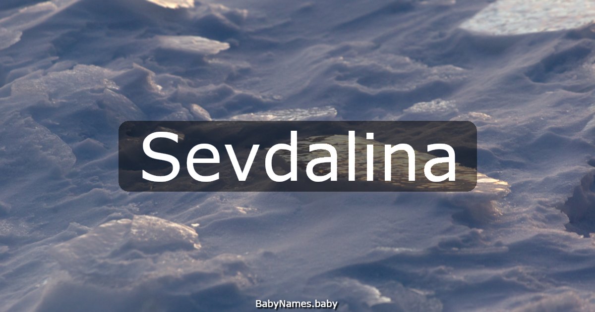 Sevdalina