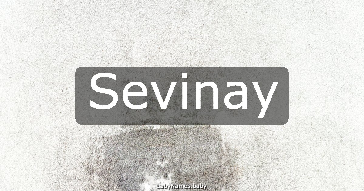 Sevinay