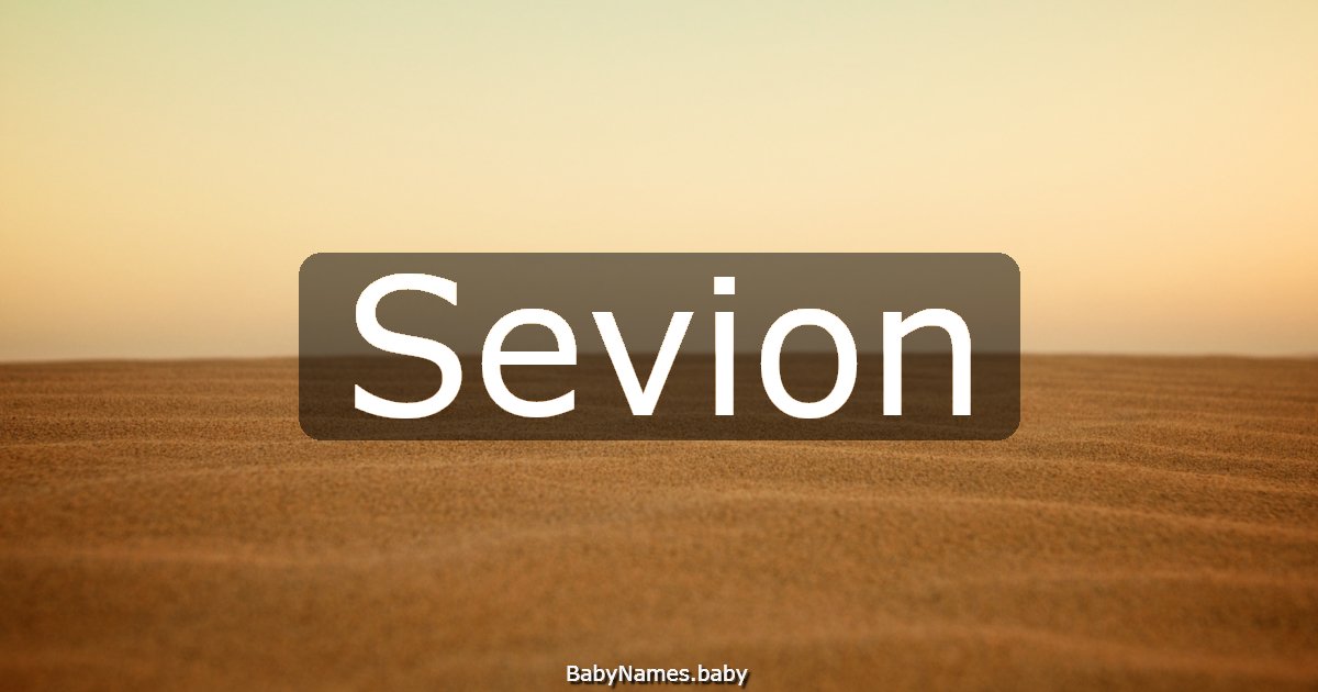 Sevion