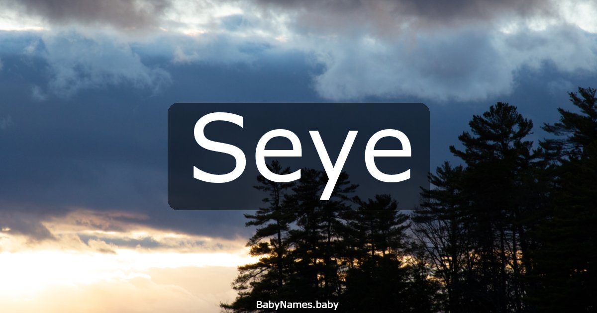 Seye