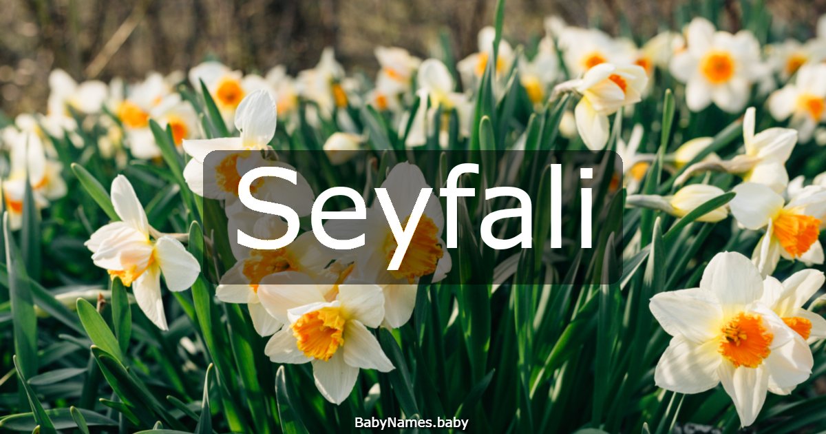 Seyfali
