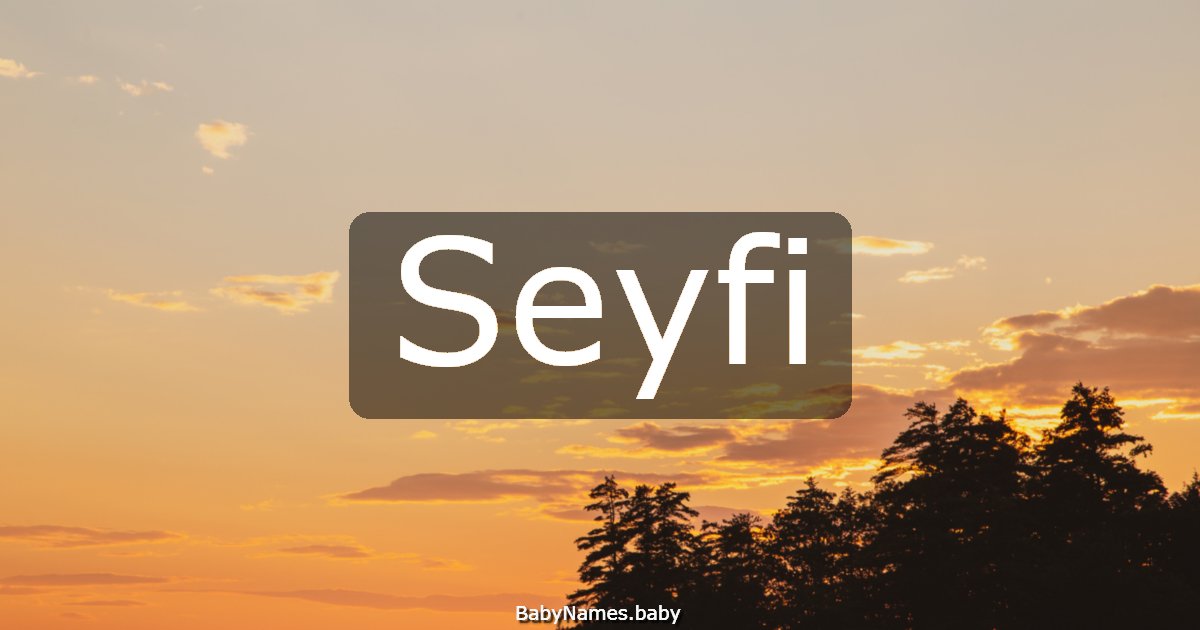 Seyfi