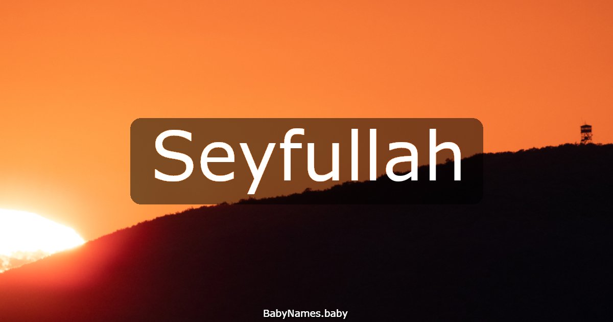 Seyfullah