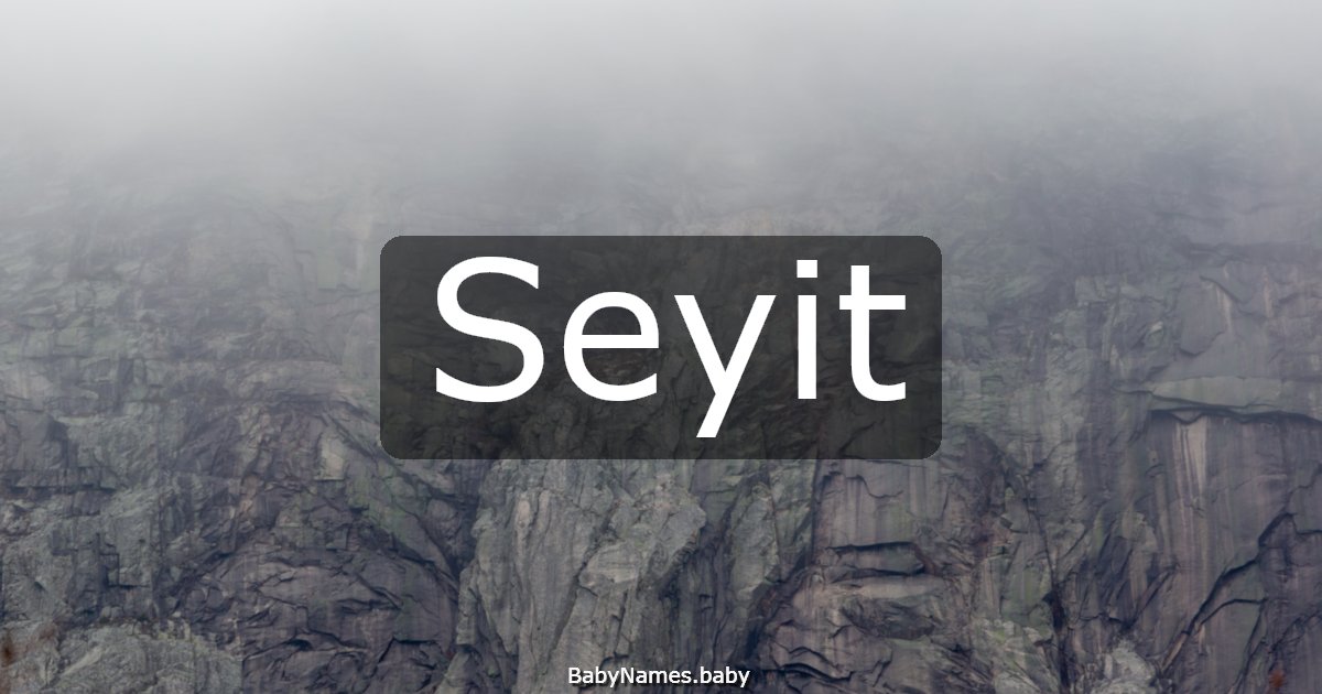 Seyit