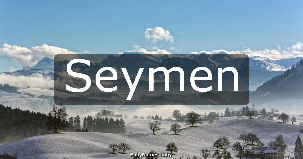 Seymen