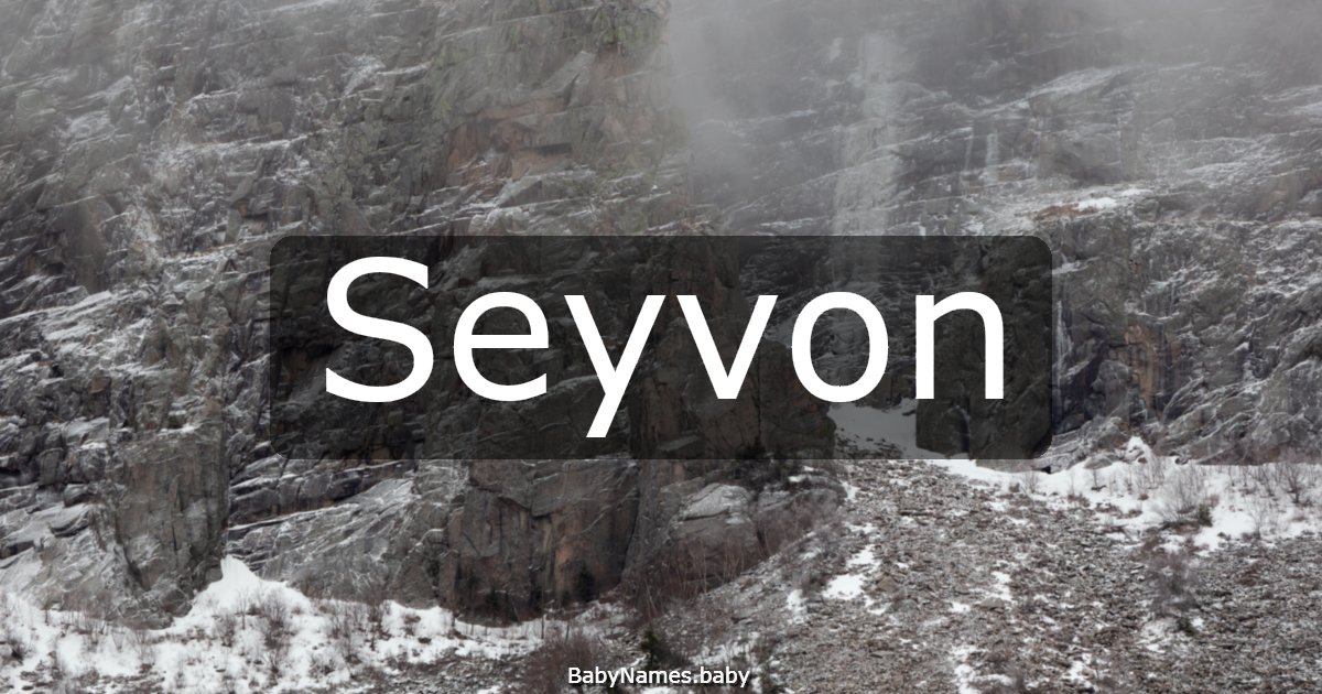 Seyvon