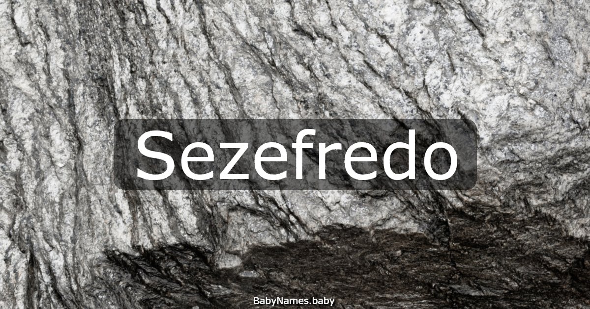Sezefredo