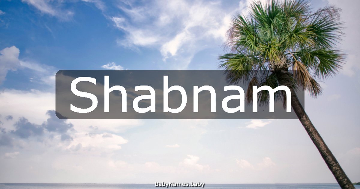 Shabnam