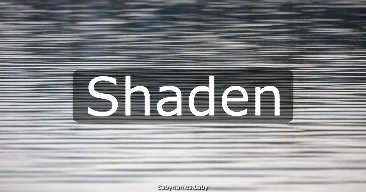 Shaden