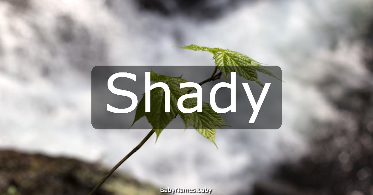 Shady