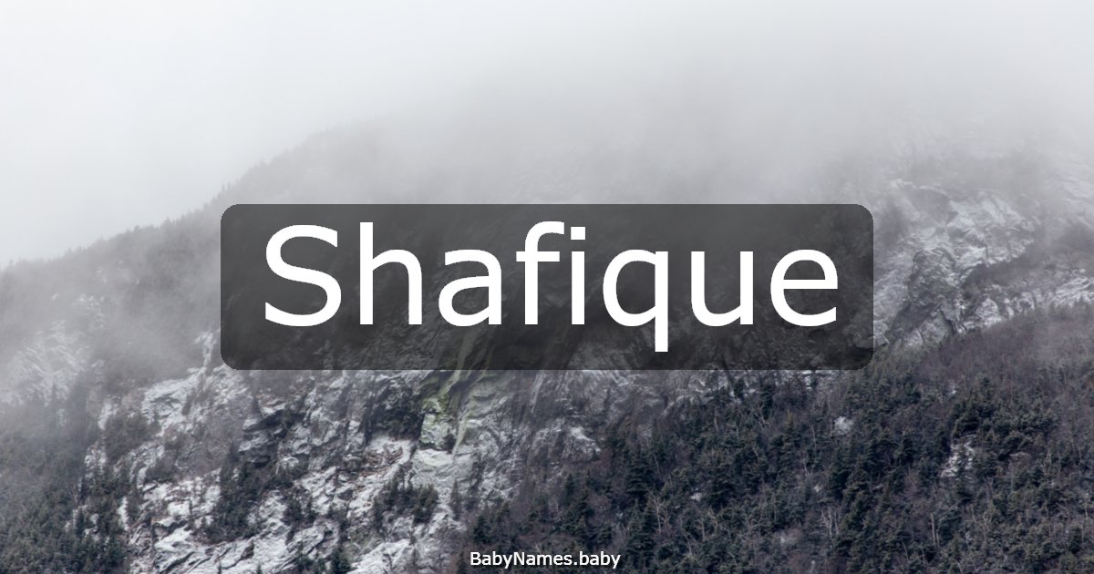 Shafique