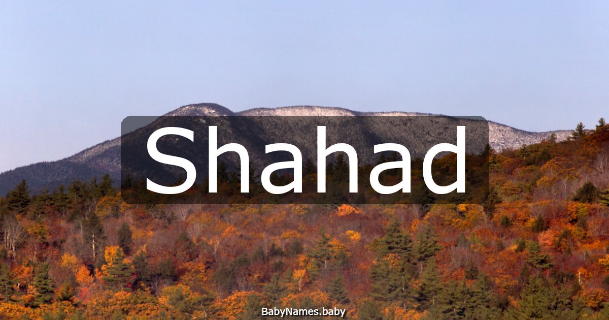 Shahad
