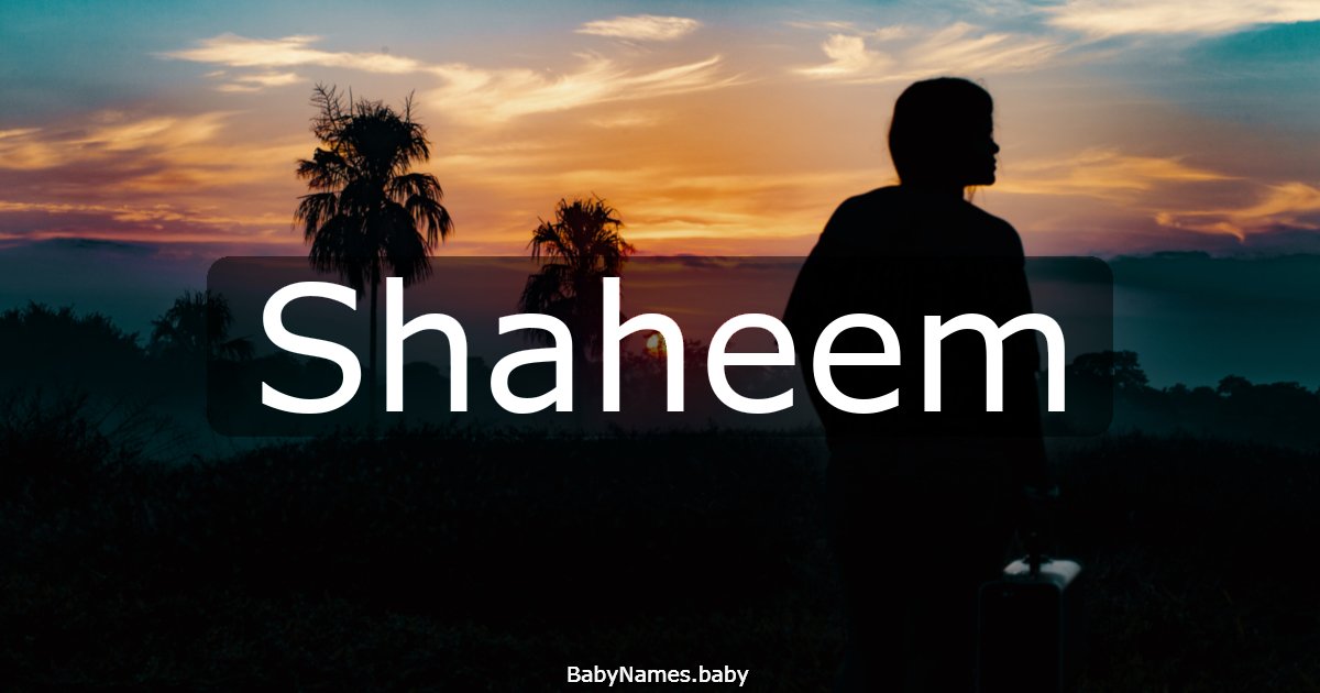 Shaheem