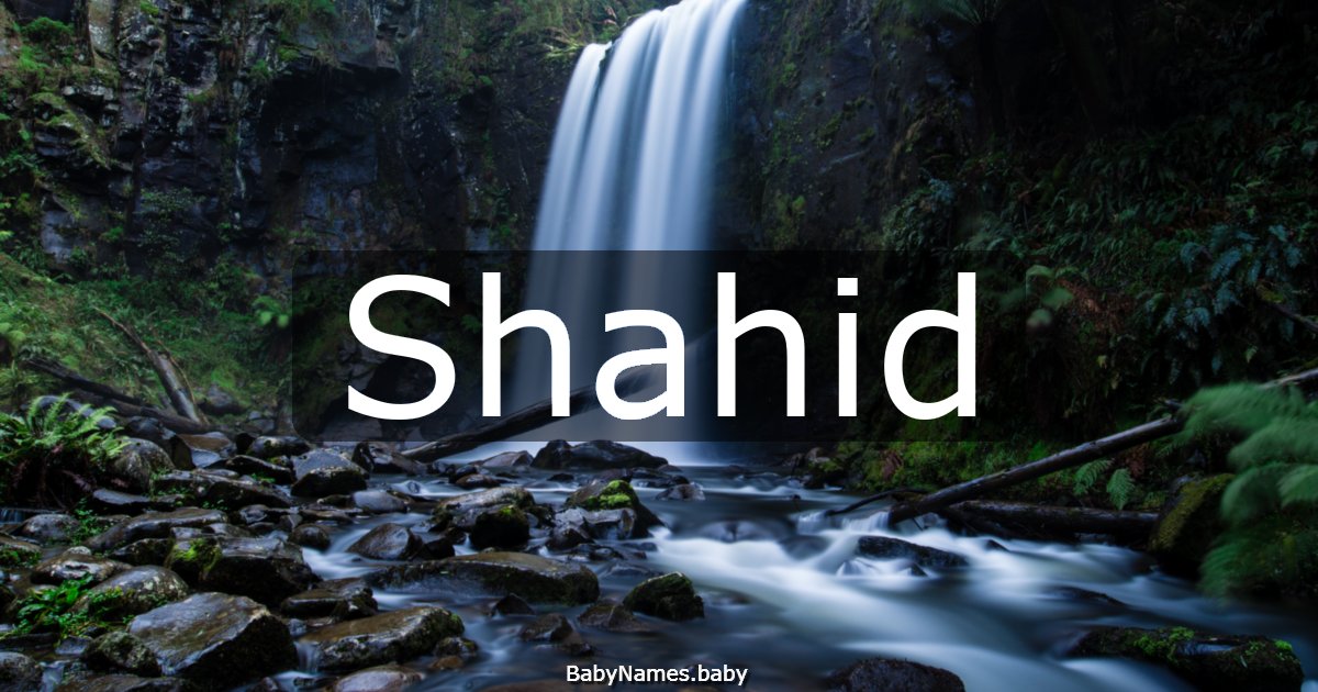 Shahid