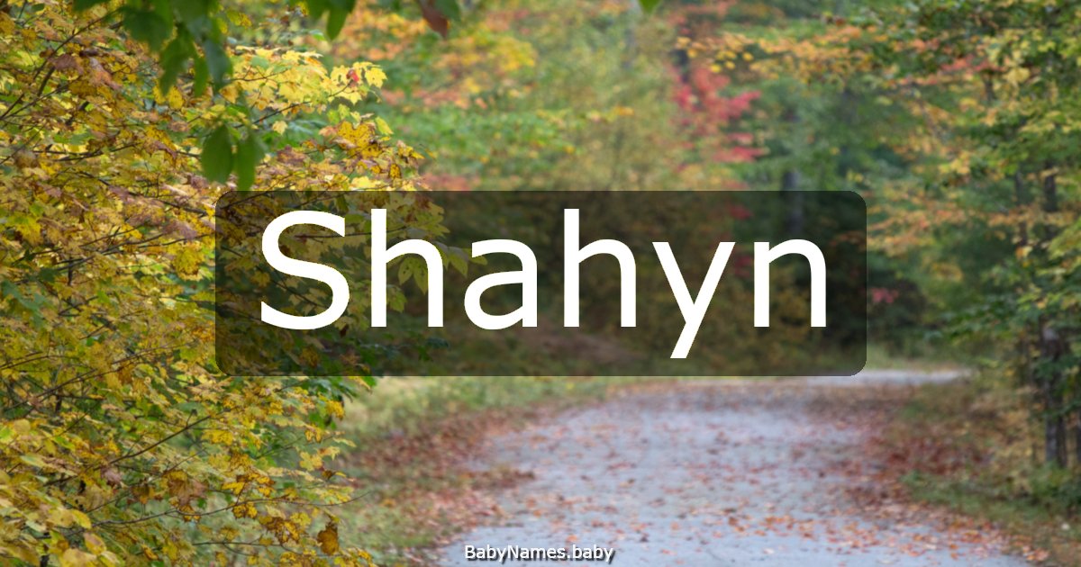 Shahyn