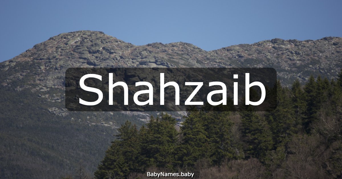 Shahzaib