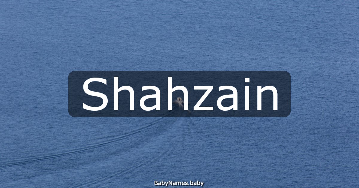 Shahzain