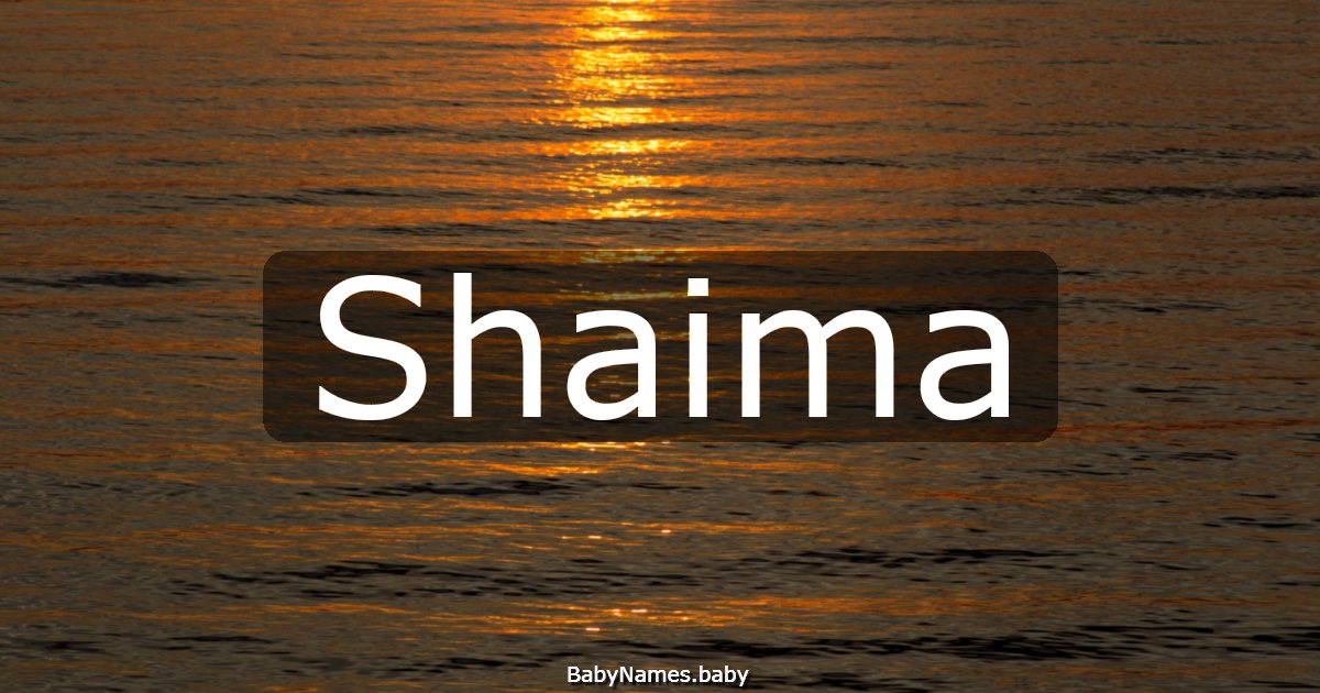 Shaima