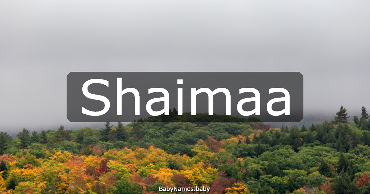 Shaimaa