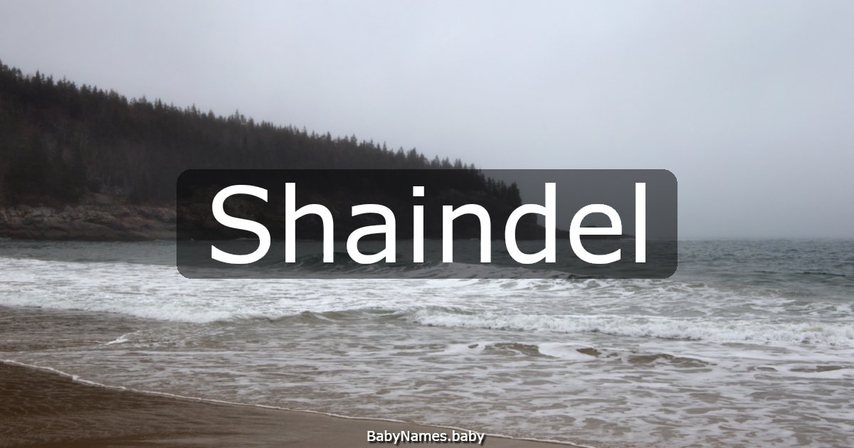 Shaindel