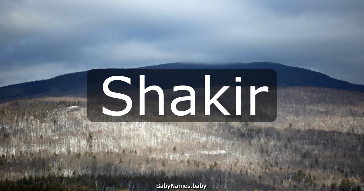 Shakir