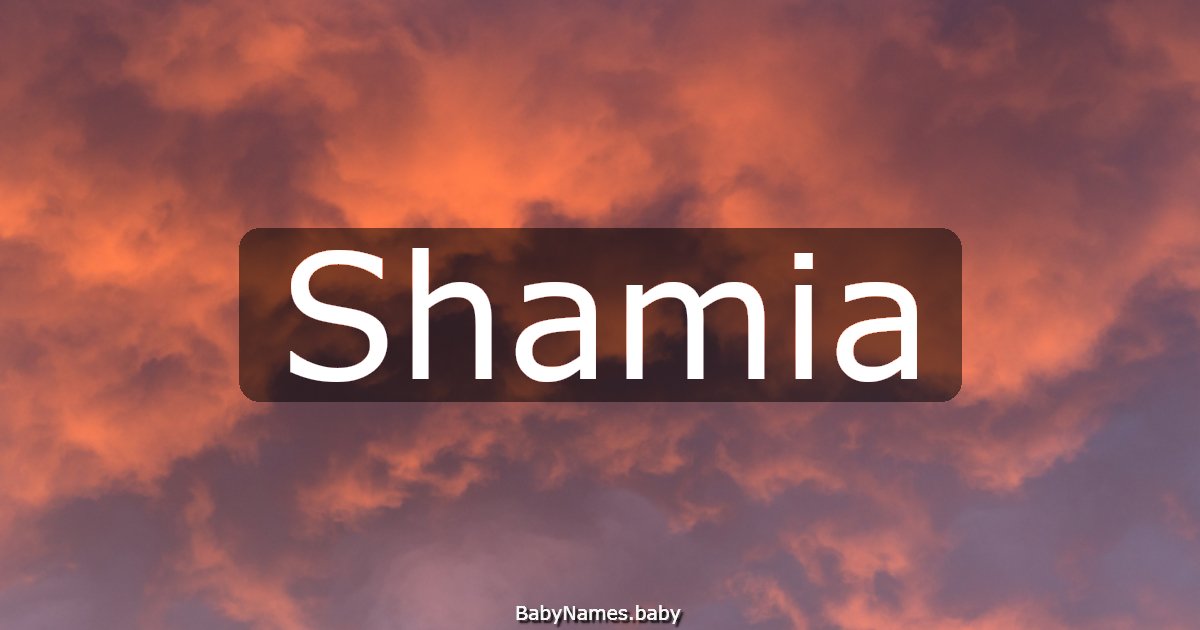 Shamia