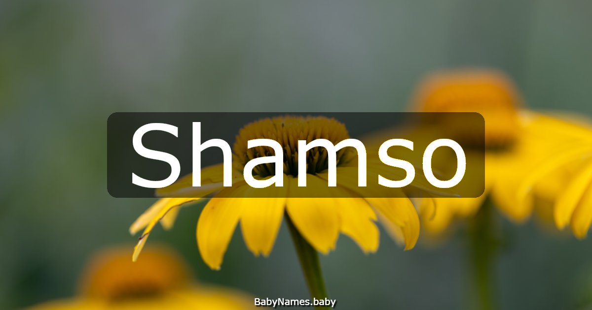 Shamso