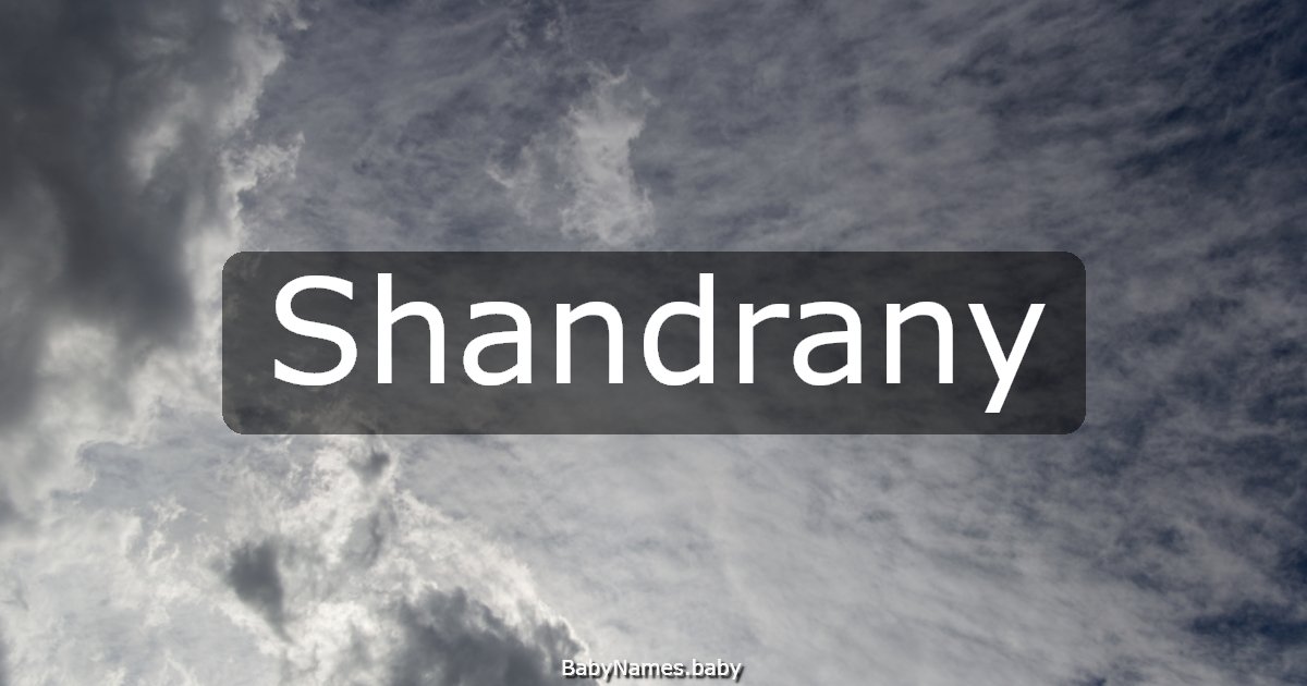 Shandrany