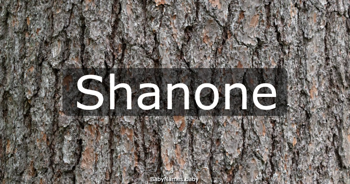 Shanone