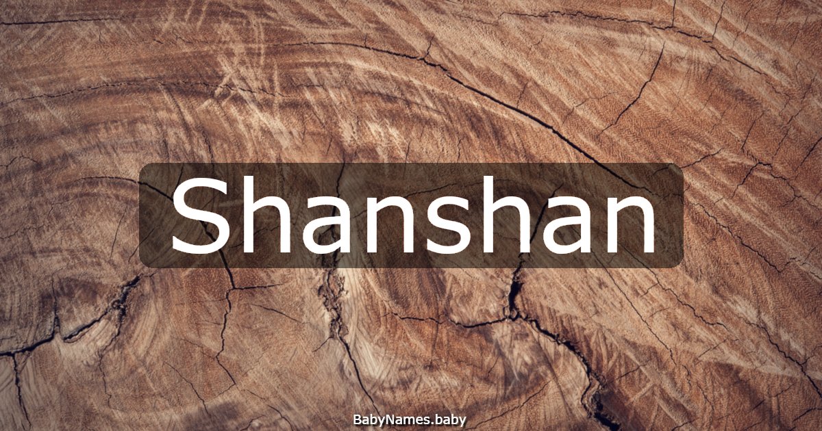 Shanshan